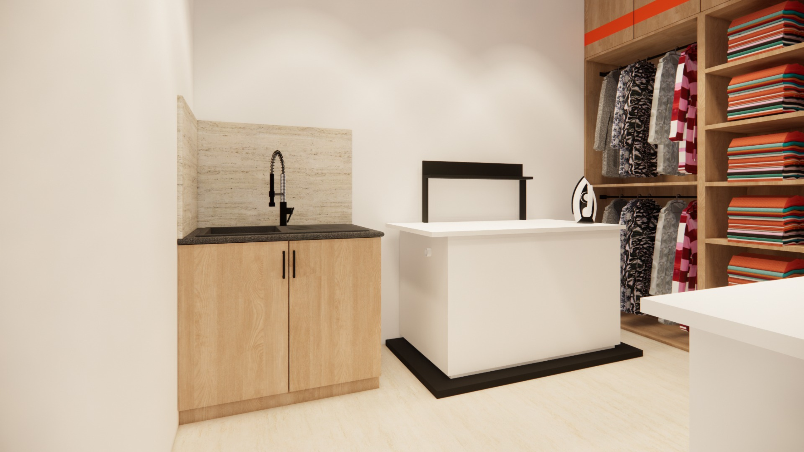 Mera Laundry franchise interior